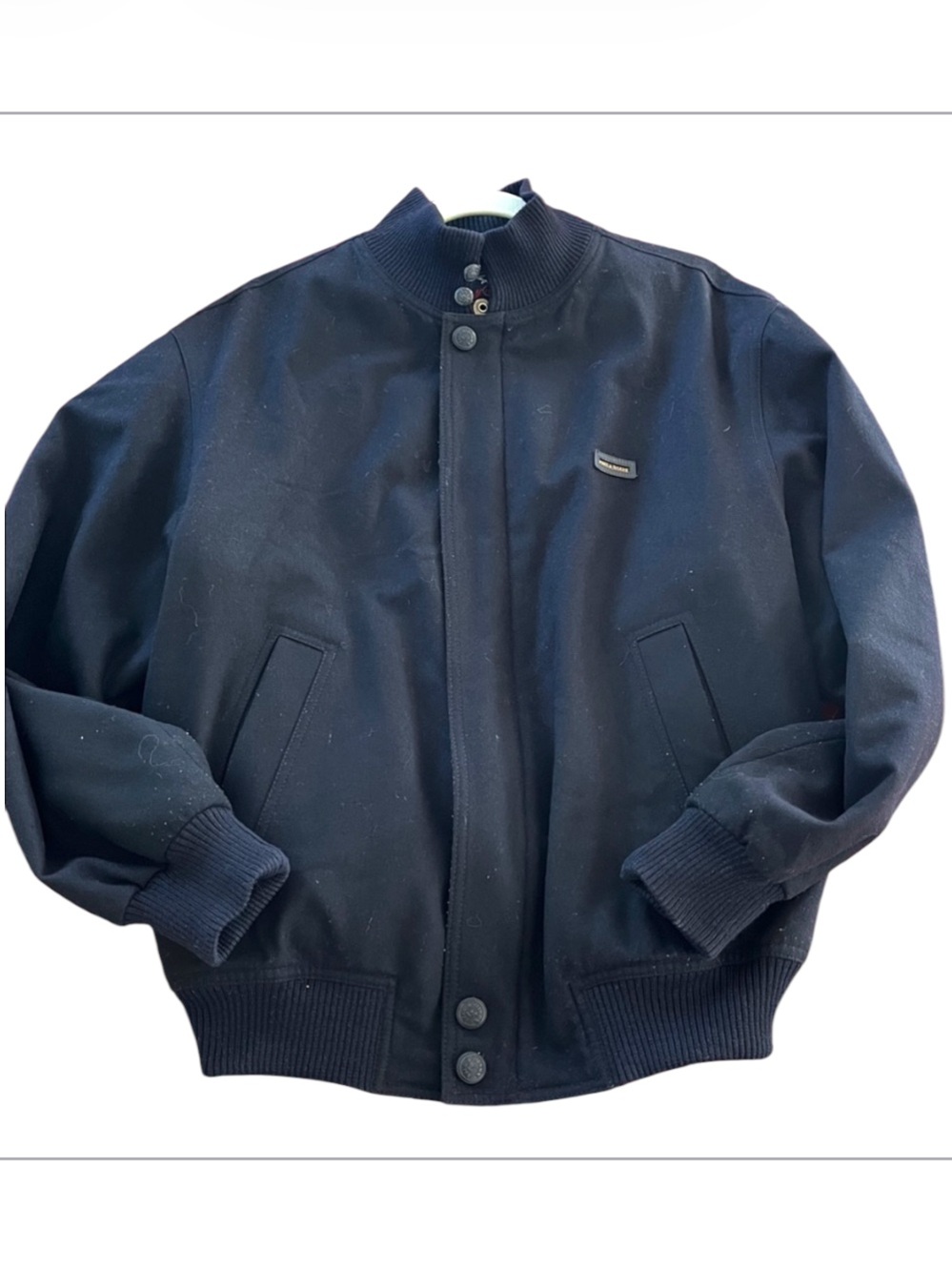 Paul & Shark Yachting Jacket Navy Wool Blend Sz Medium Vintage